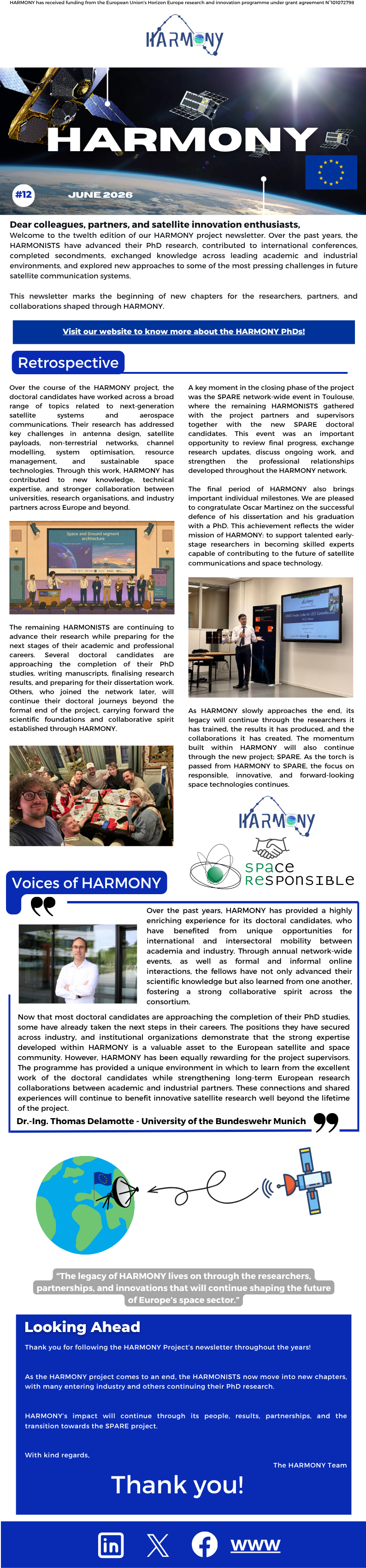 June 2026 - Twelth Newsletter!